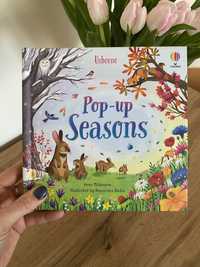 Pop-up seasons usborne po angielsku prezent