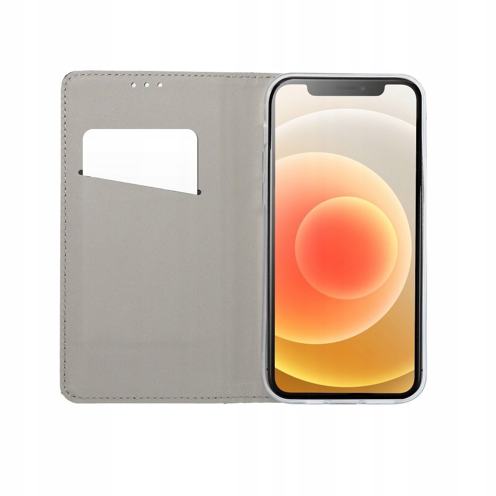 Etui Z Klapką Magnet Samsung A13 Złoty + Szkło 9H