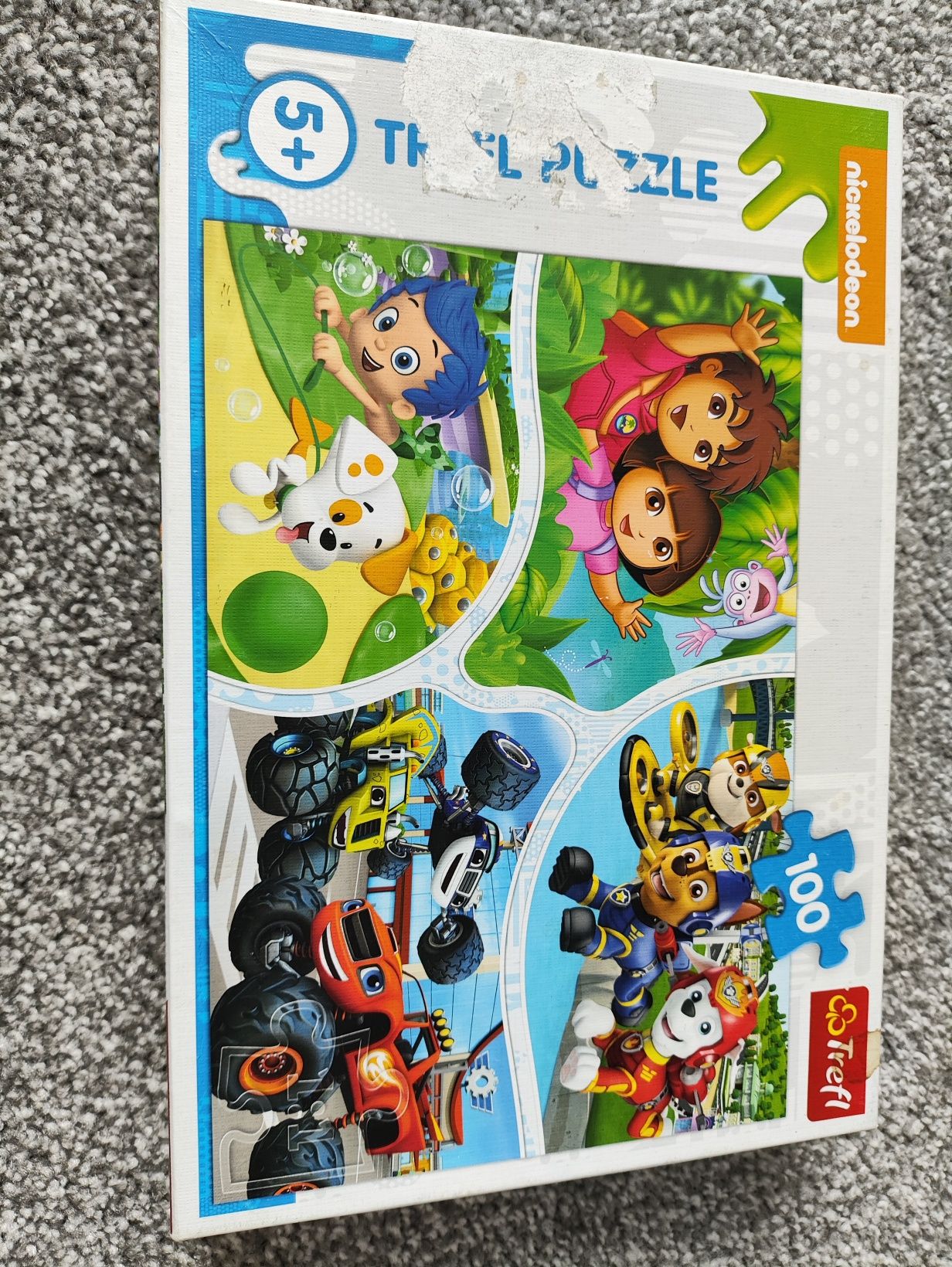 Puzzle 5+ obrazek postacie z bajek 100 kawalkow
