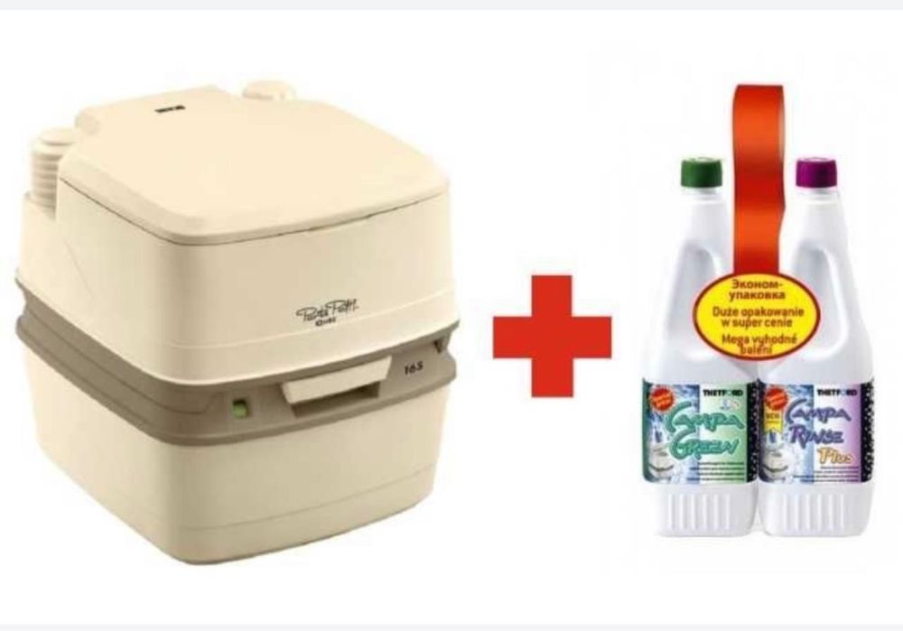 Биотуалет НОВЫЙ, Порта Потти 165 люкс, ОРИГИНАЛ! С индикатором.