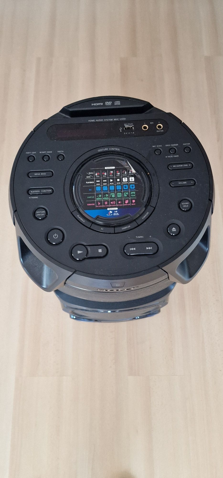 Power audio Sony MHC-V4️⃣3️⃣D