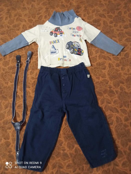 Пакет одягу на хлопчика від 1-3 років