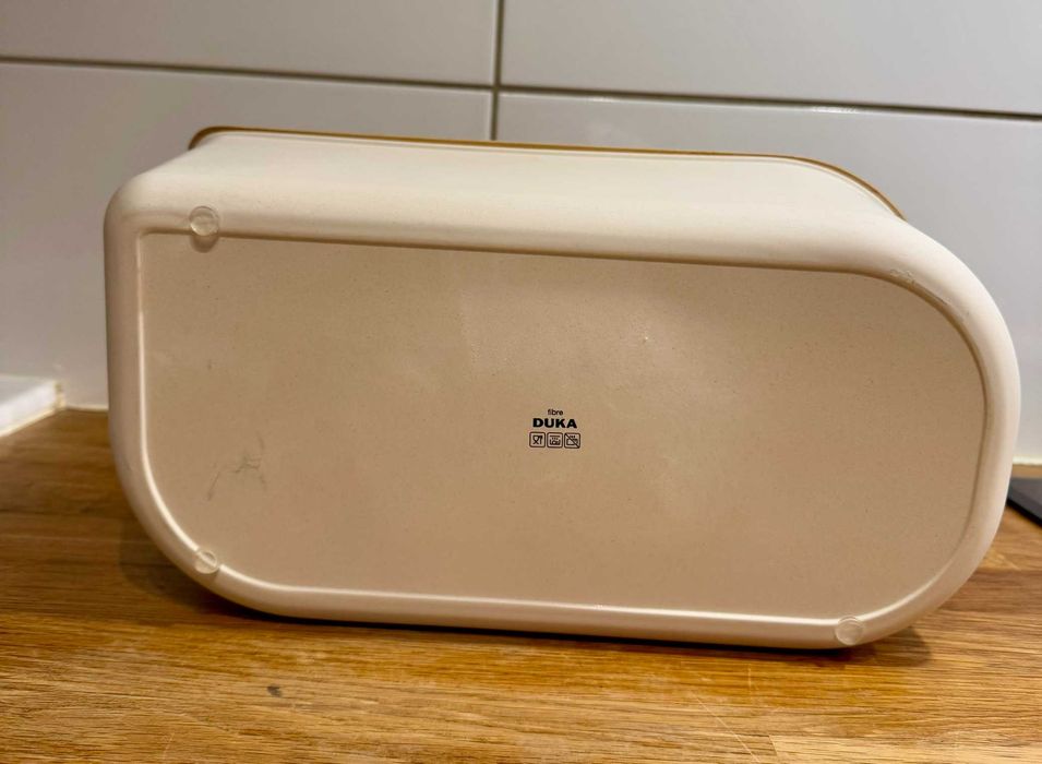 Chlebak DUKA 35,4x18,9x13,5 cm z deską do krojenia