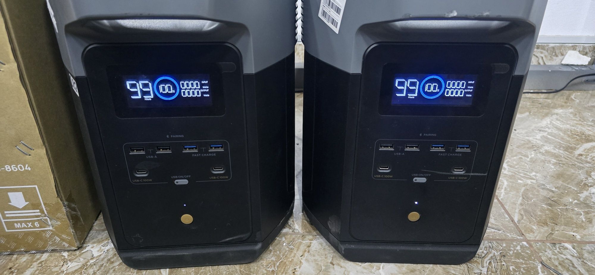 ECOFLOW delta 2 max 2600watt. Lifepo4.