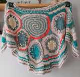 Chusta na szydelku freform crochet