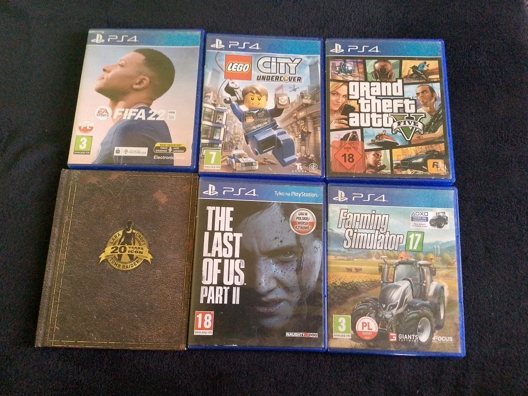 Sprzedam zestaw 17 gier na konsole ps4