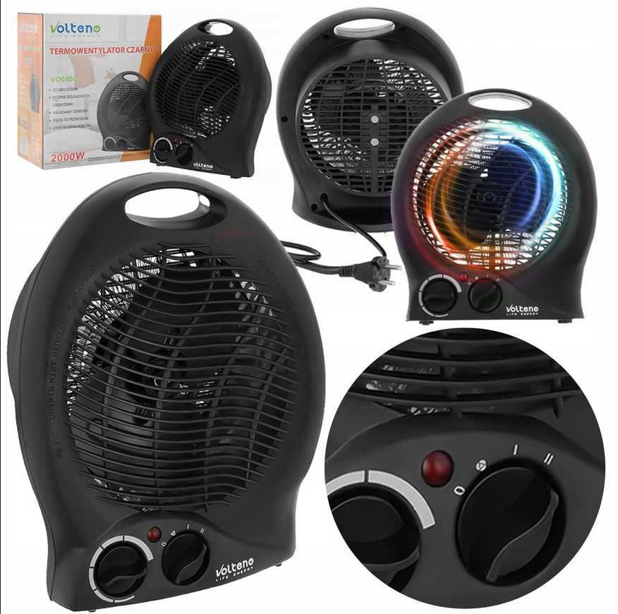 Termowentylator 2000W z Termostatem – Zima Ci Niestraszna