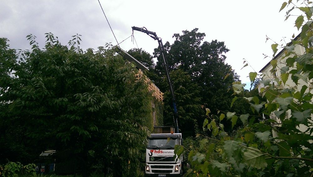 Transport HDS Bielsko, maszyny, kontenery, mat. bud., usługi dźwigowe