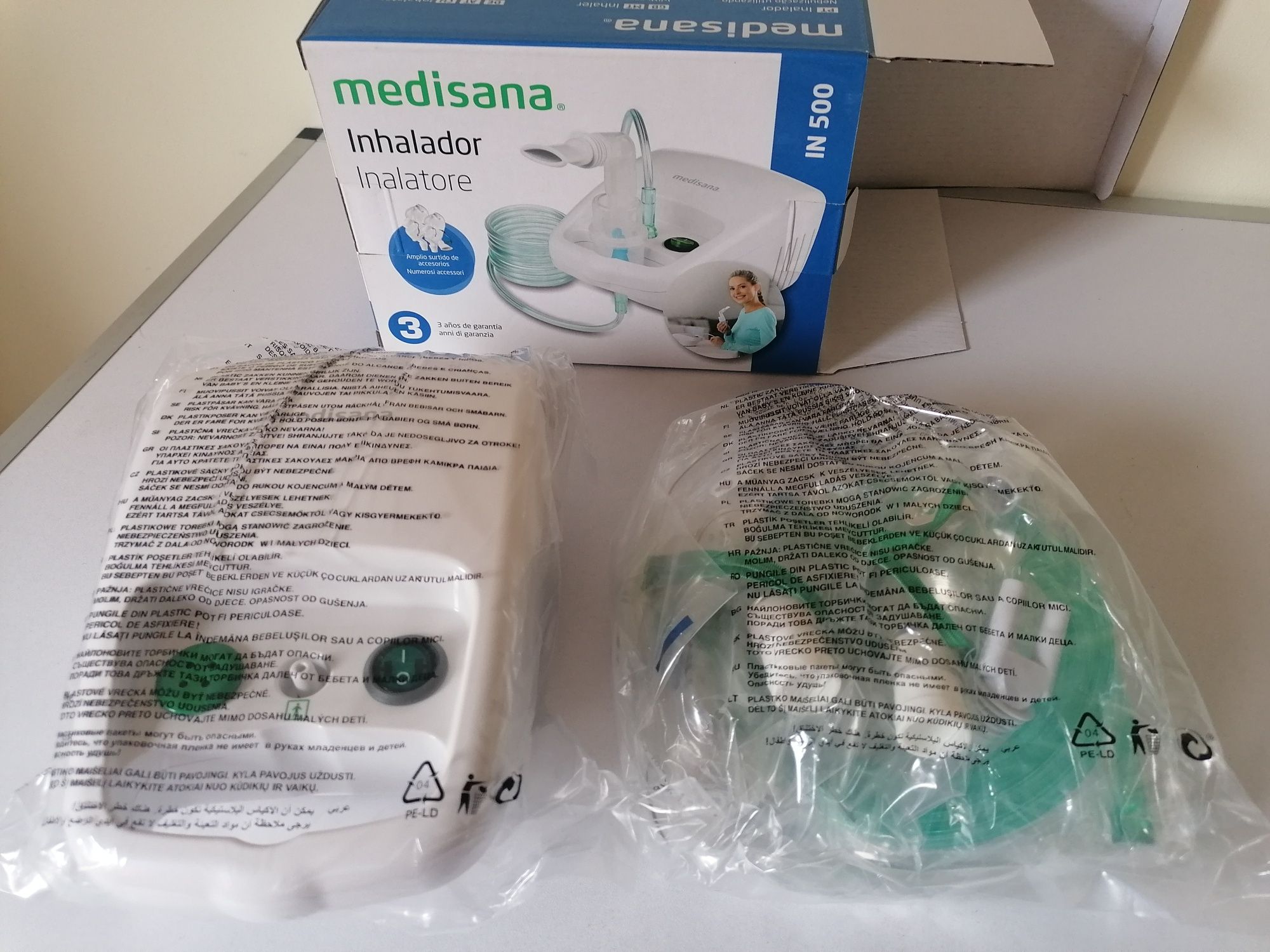 Medisana® Dispositivo médico Inalador IN 500