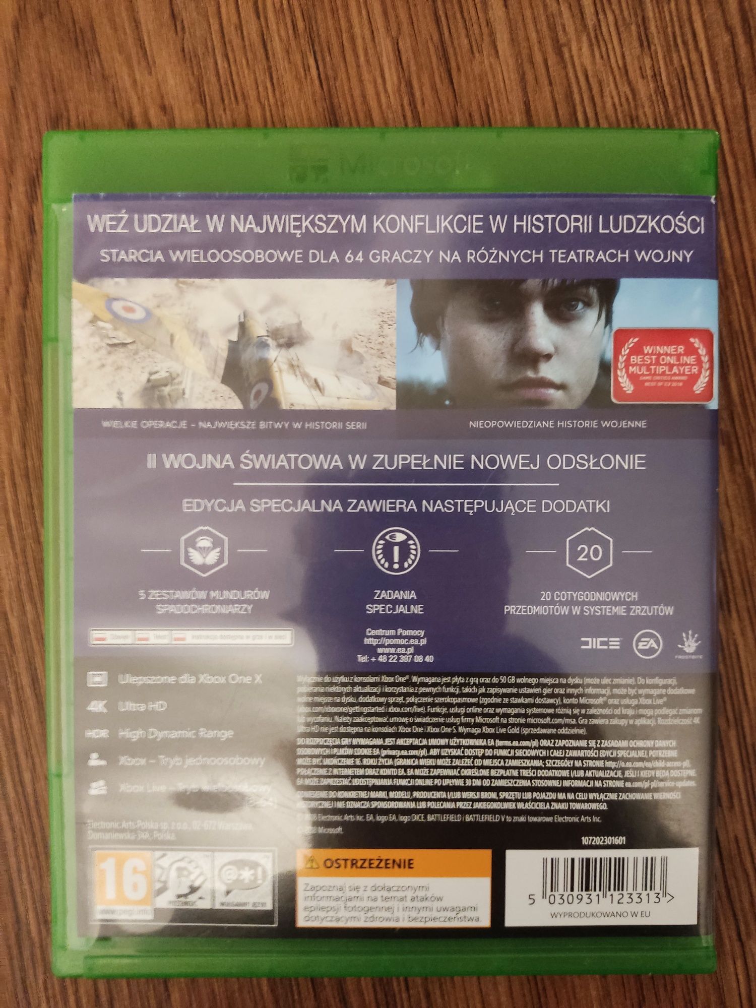 Gra Battlefield V Xbox One