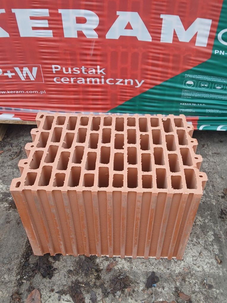 Pustak Ceramiczny Keram 25P+W 360/250/238