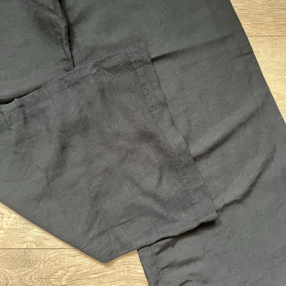 Брюки палаццо льон+вискоза H&M 34
