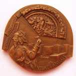 Medalha de Bronze Vila Ansiães 250 Anos de Carrazeda de Ansiães 1984