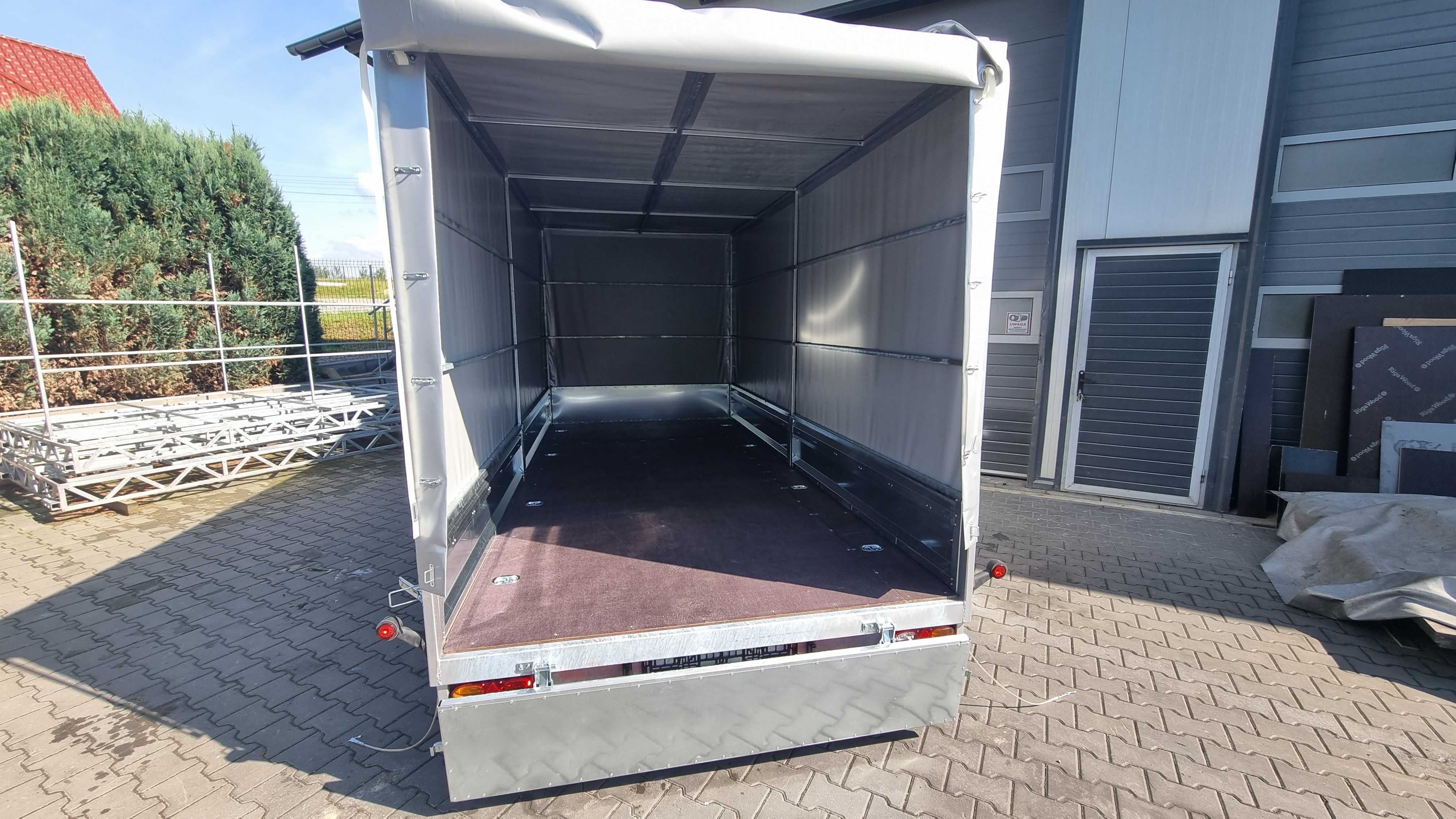 Przyczepka samochodowa SIDECAR 400x176 750 kg Producent - TRANSPORT