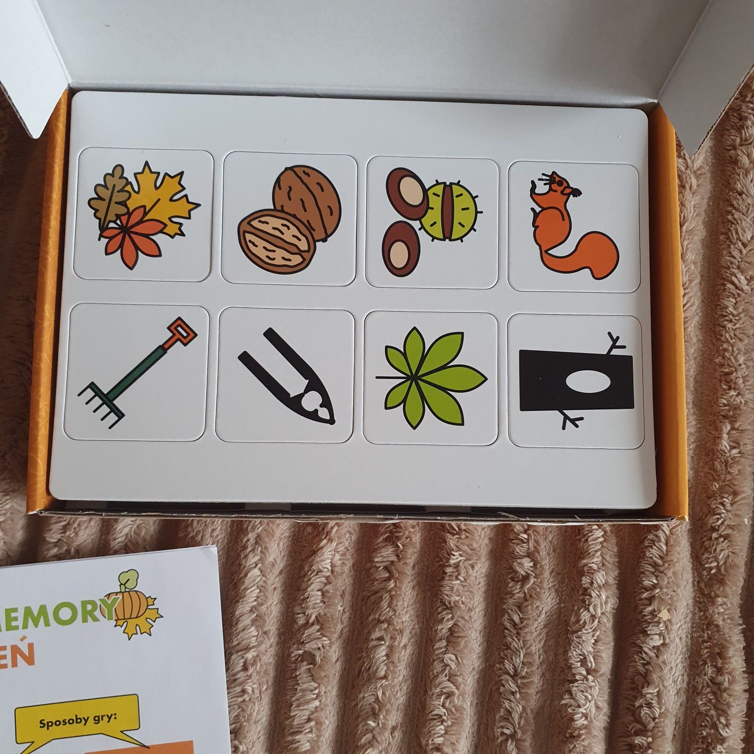 Nowe memory gra obrazkowa karty do nauki słów mówik
