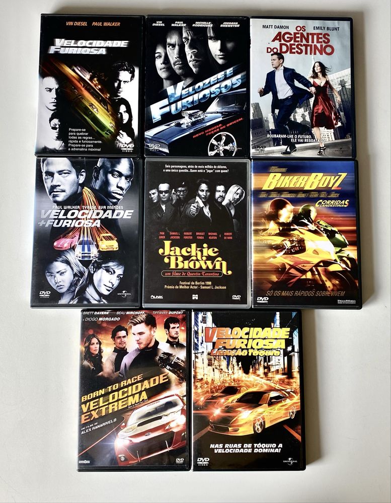 Lote 74 filmes em Dvd