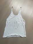 top branco zara cavas tamanho l