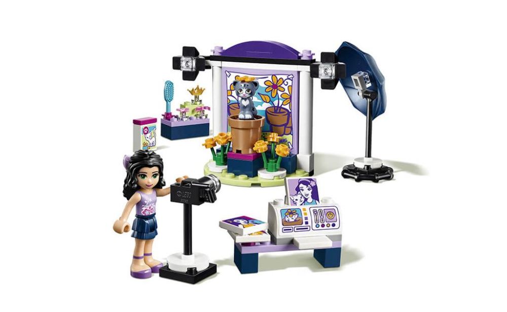 Конструктор «LEGO Friends. Фотостудия Эммы» №41305