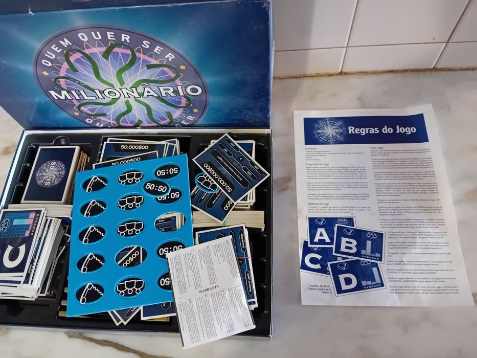 Jogo de Tabuleiro Quem Quer Ser Milionário