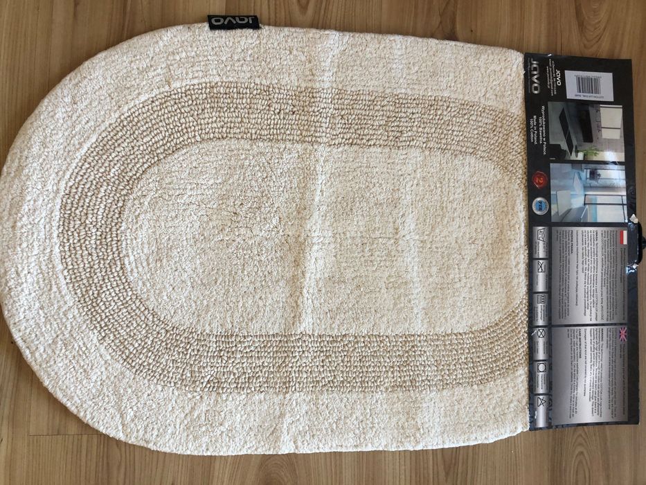 Dywanik łazienkowy dwustronny bawełniany 50x80
