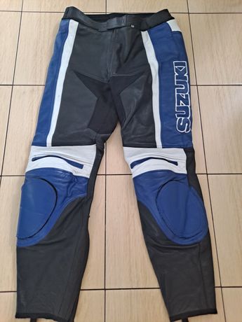 Spodnie motocyklowe Suzuki + szelki
