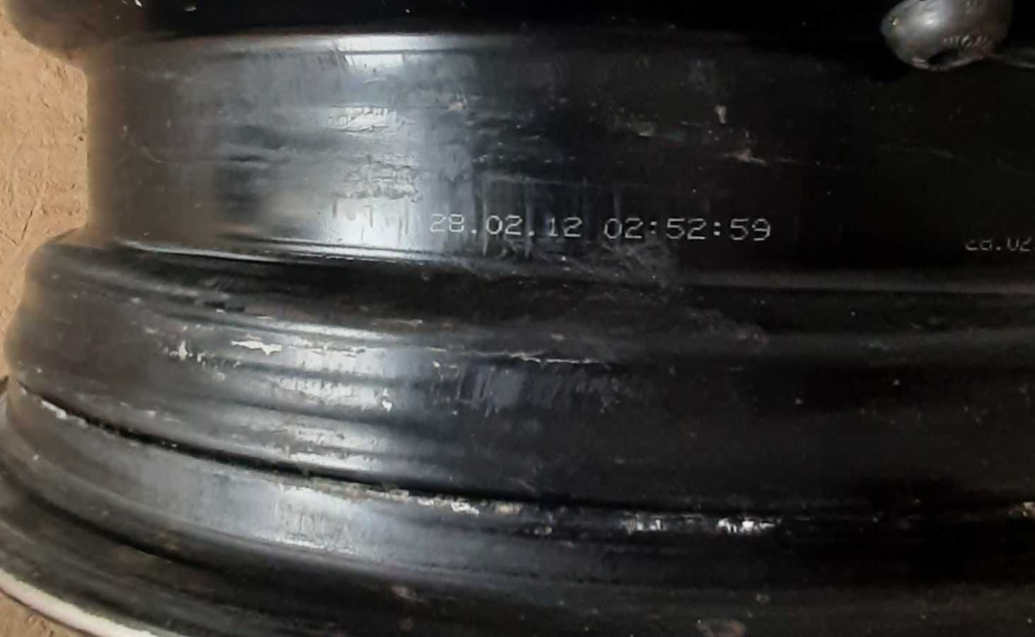 Металеві диски з ковпаками R14 5×100 VW Polo, Skoda. Оригінал.