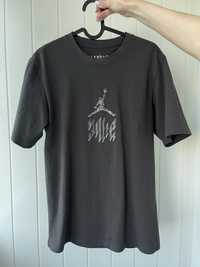 Стильна футболка оригінал nike air jordan x billie eilish