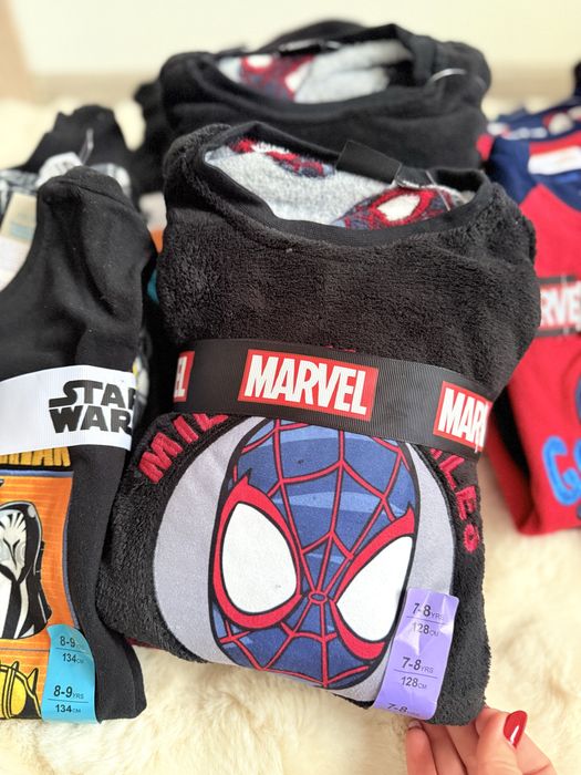 Піжама тепла Primark фліс Star wars Marvel 104 110 116 122 128 134 140