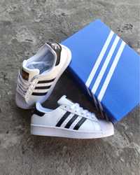 Adidas Superstar White Black