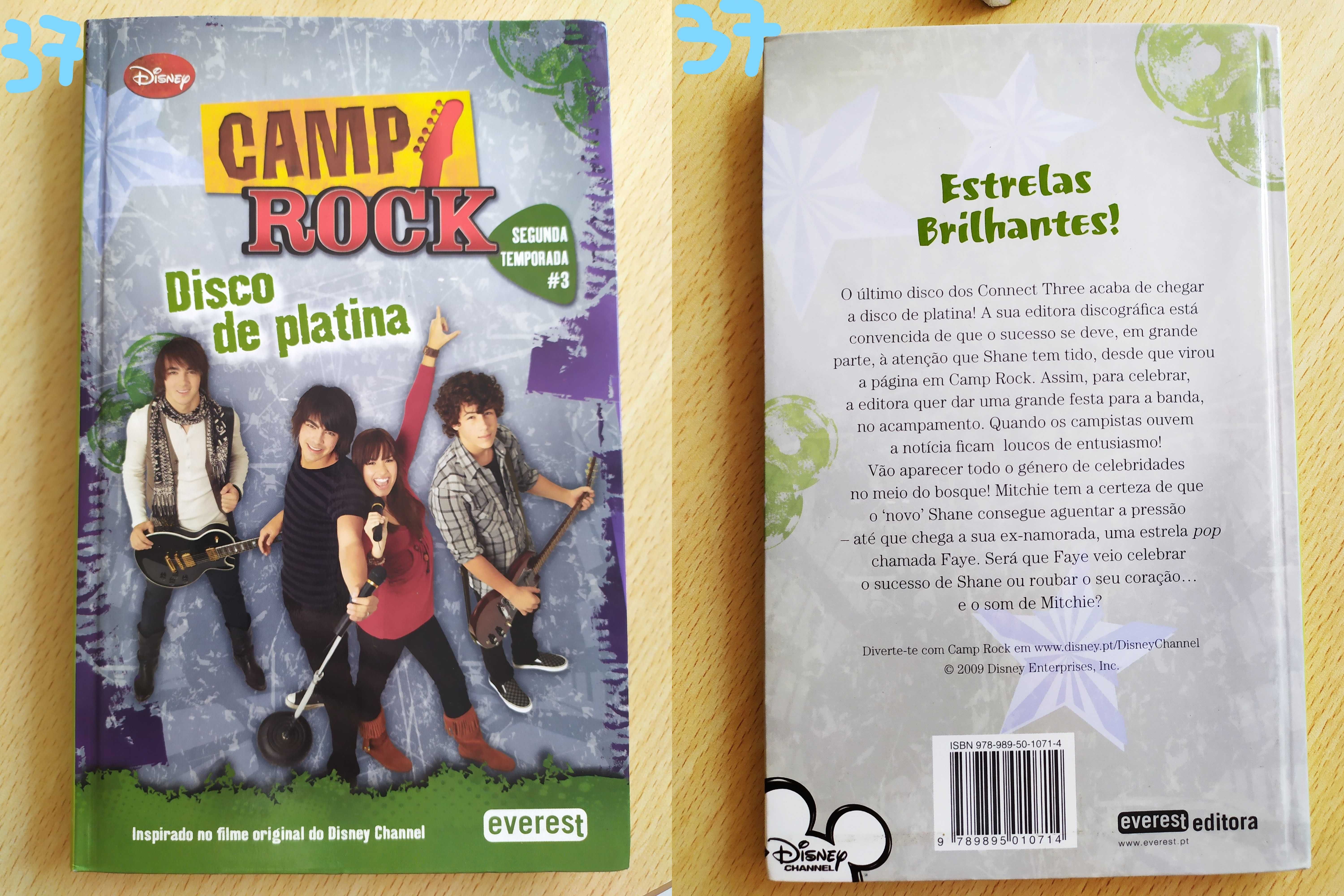 Livro: "Camp Rock - Disco de Platina"
