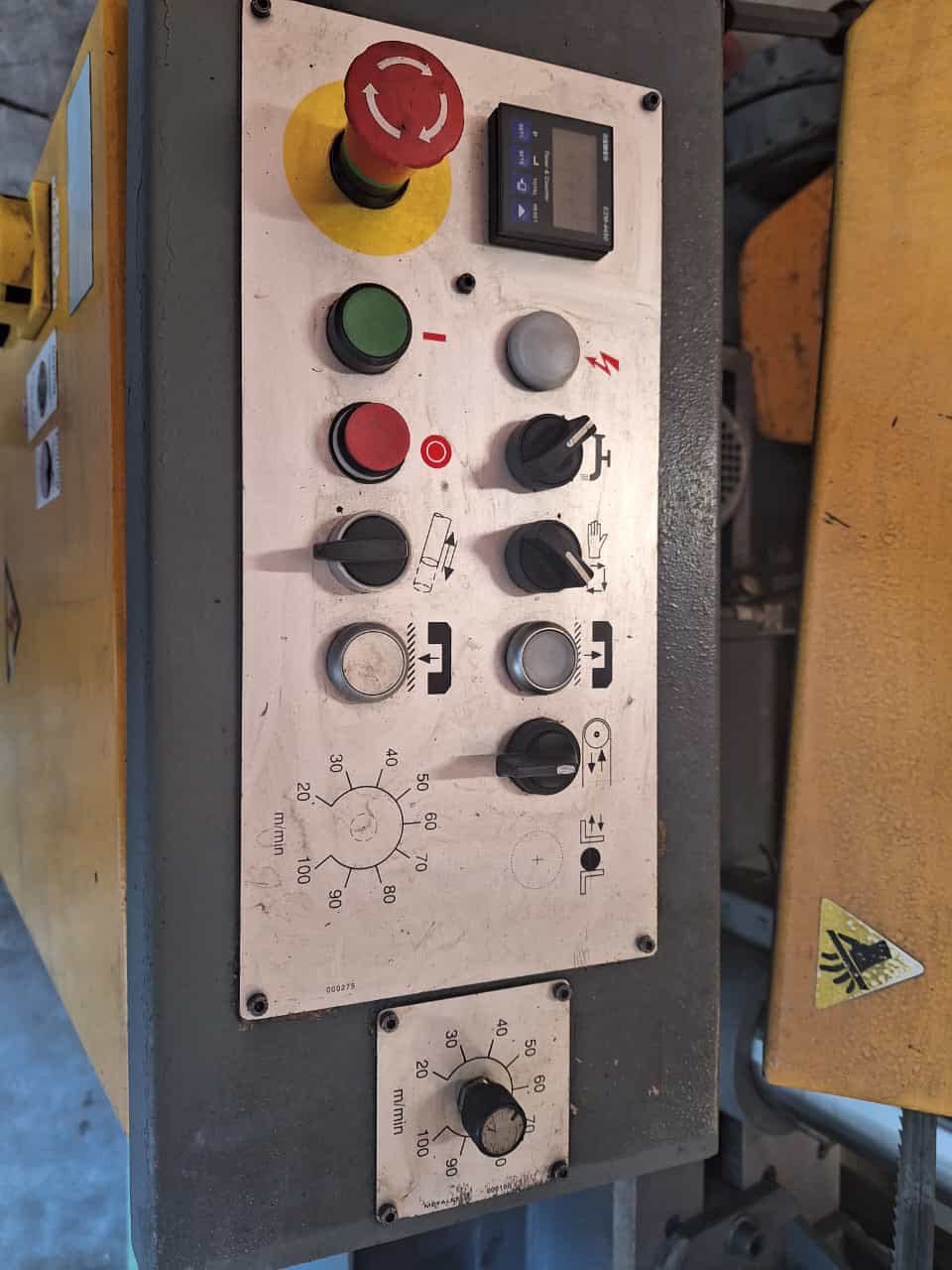 Przecinarka taśmowa BMSO/Sahinger 350A/ stół/taśmy (Bomar/Kasto/Amada)