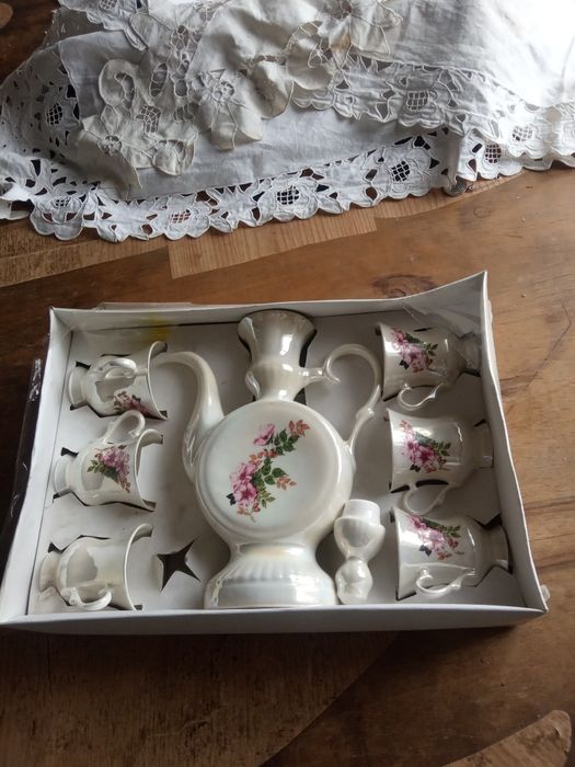 Набір для напоїв Кераміка Новий  7 предметів