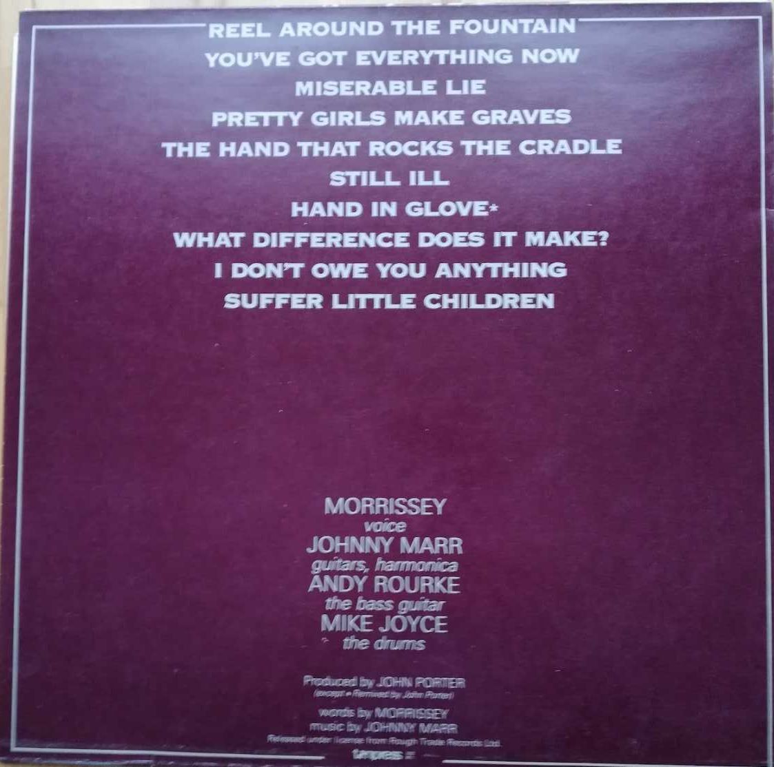 The Smiths winyl