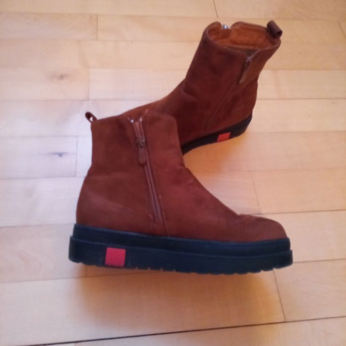 Botki damskie roz 37