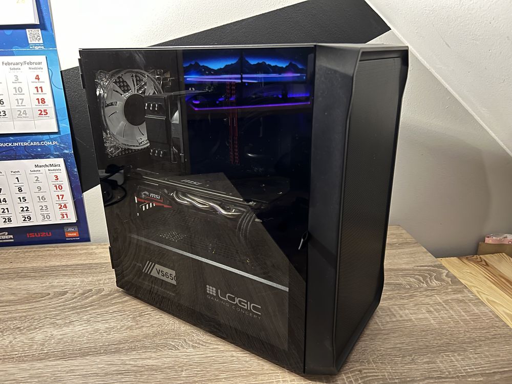 Komputer do gier I5, RX580, 16GB Ram