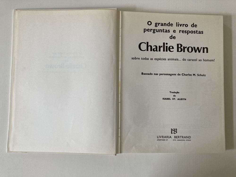 O Grande Livro de Perguntas e Respostas de Charlie Brown C. M. Schulz