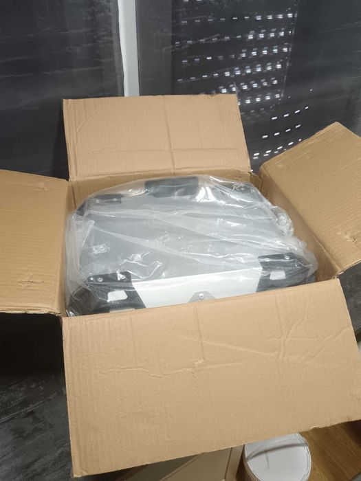 TopCase moto universal 45 litros cinza