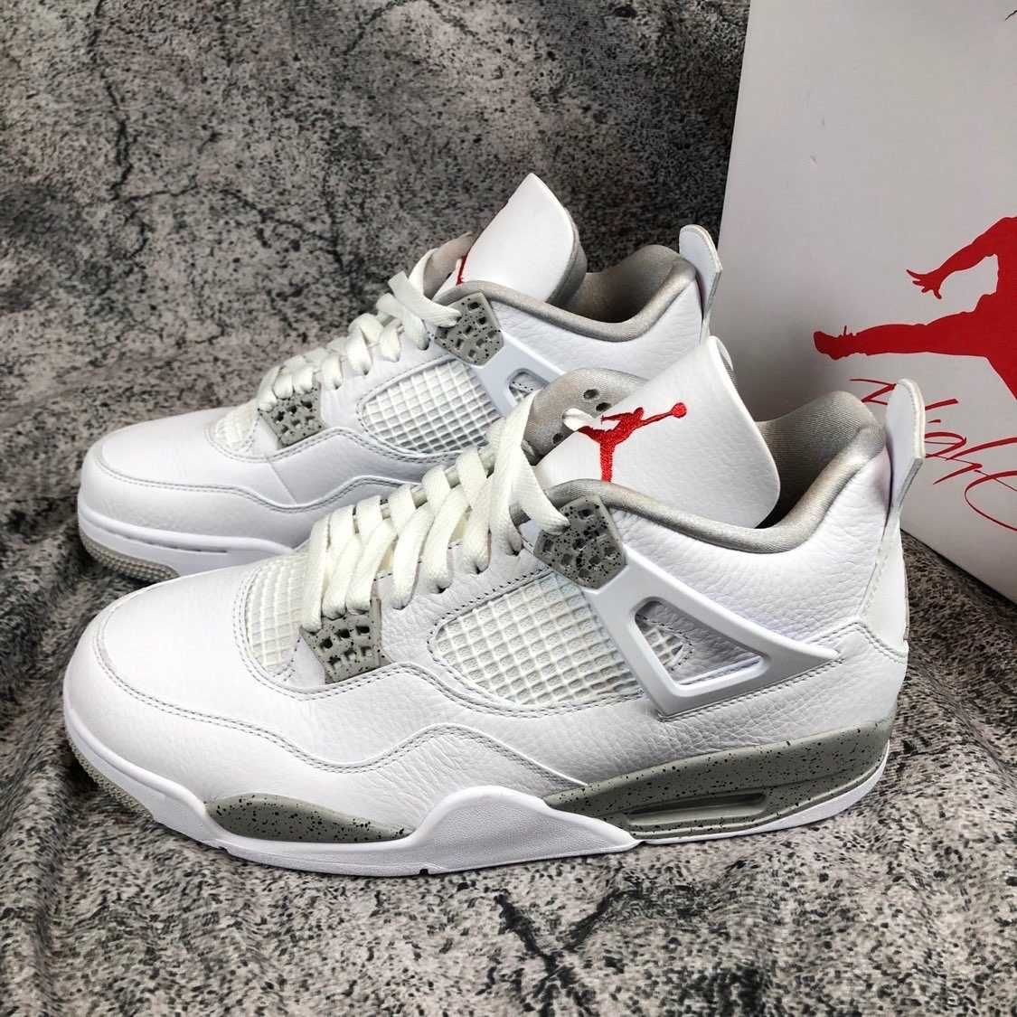 Jordan4Air4RetroWhite OreoUnisexTrampki R.44