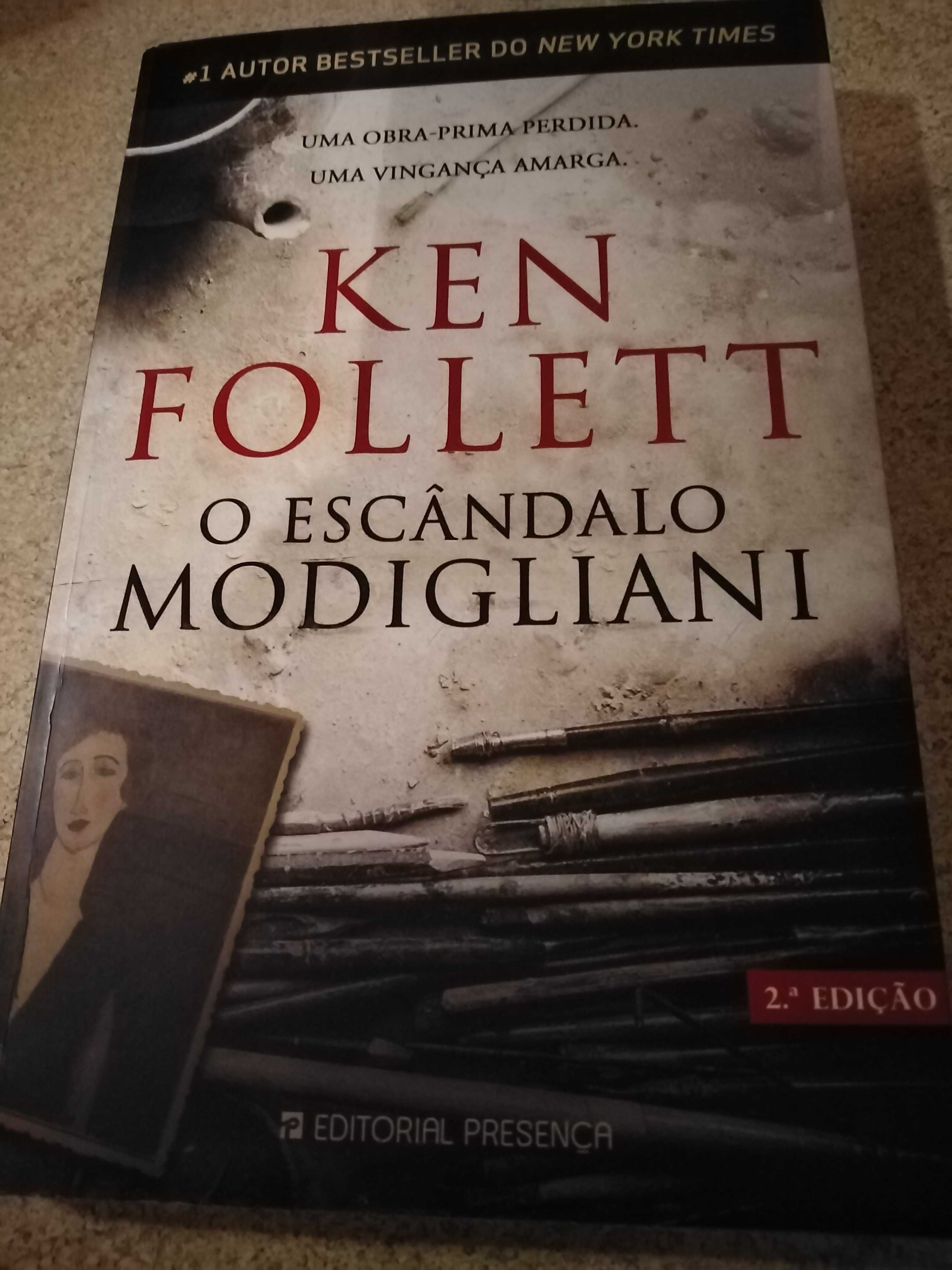Ken Follett Livro O Escândalo Modigliani