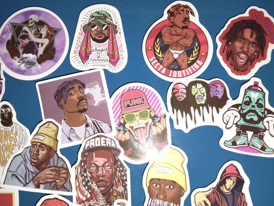Autocolantes Hip-hop / stickers