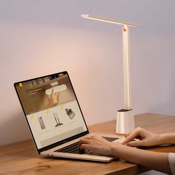 Лампа Baseus LED Smart Eye Reading Desk Lamp з акумулятором 2200mAh