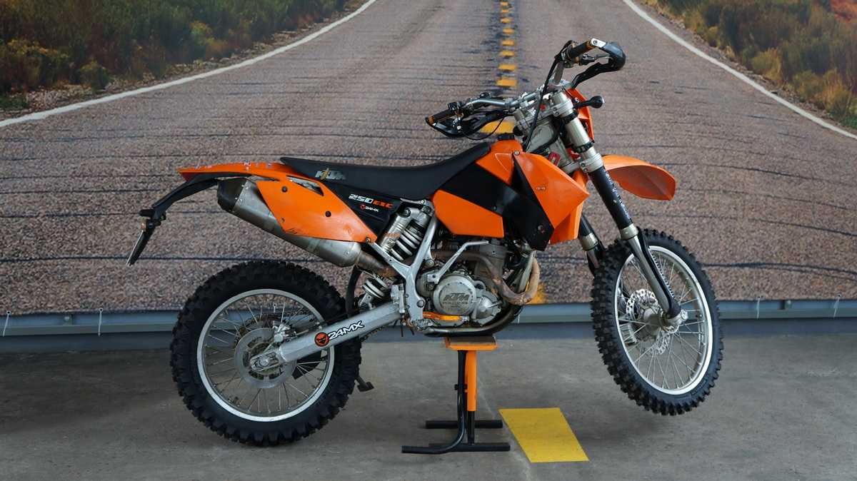 KTM 250 EXC, zarejestrowany, 4t, rozrusznik el. 2004r.