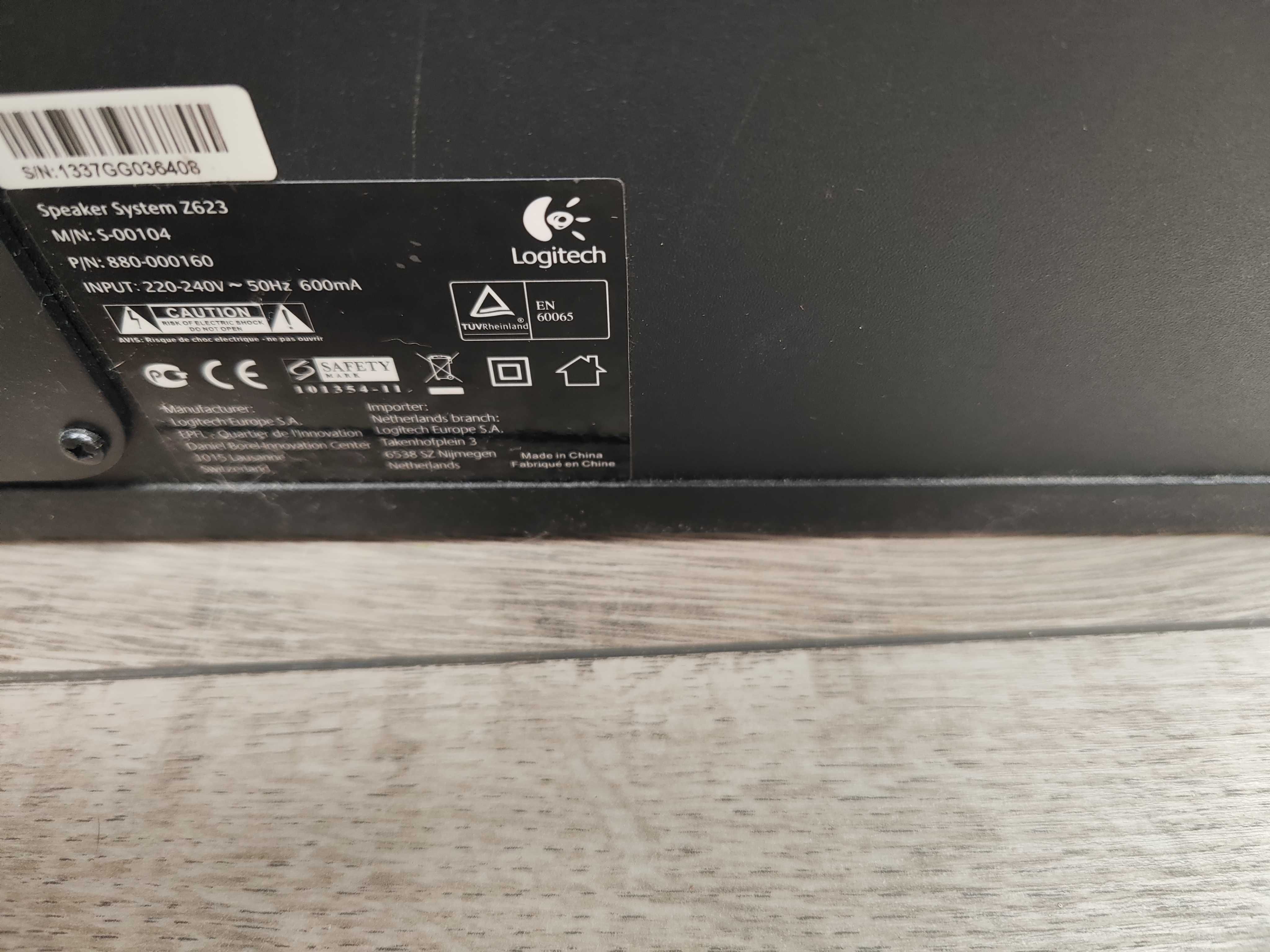 Głośniki Logitech z623
