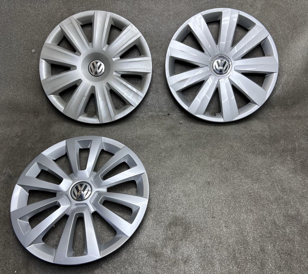 Ковпаки поштучно R16 Оригінал 1шт VW golf jetta polo touran sharan