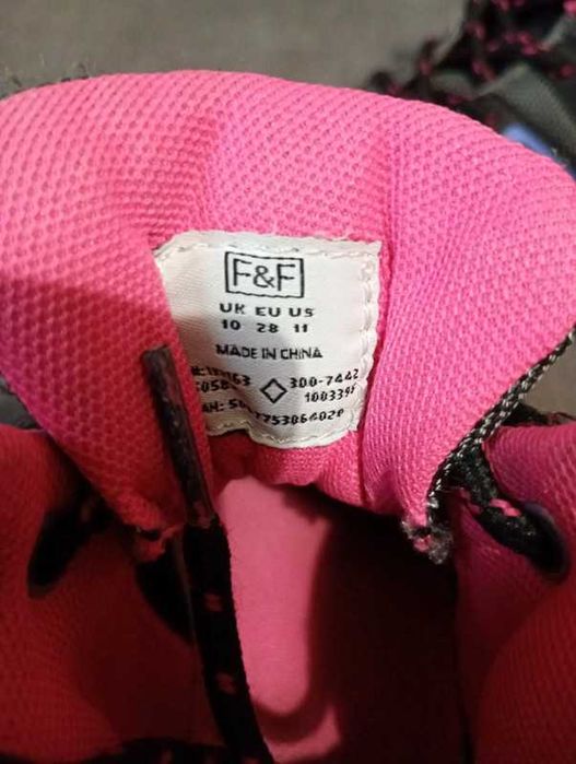 28. Buty dla dziewczynki f&f rozmiar 28 trekkingowe