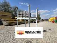 kosze palety transportowe paleta kosz ocynk na stemple 120 x 80