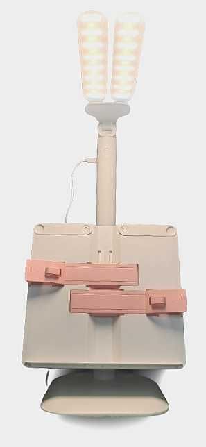 Lampa biurkowa BIBURY 2IN1 z regulowaną podstawką na książki