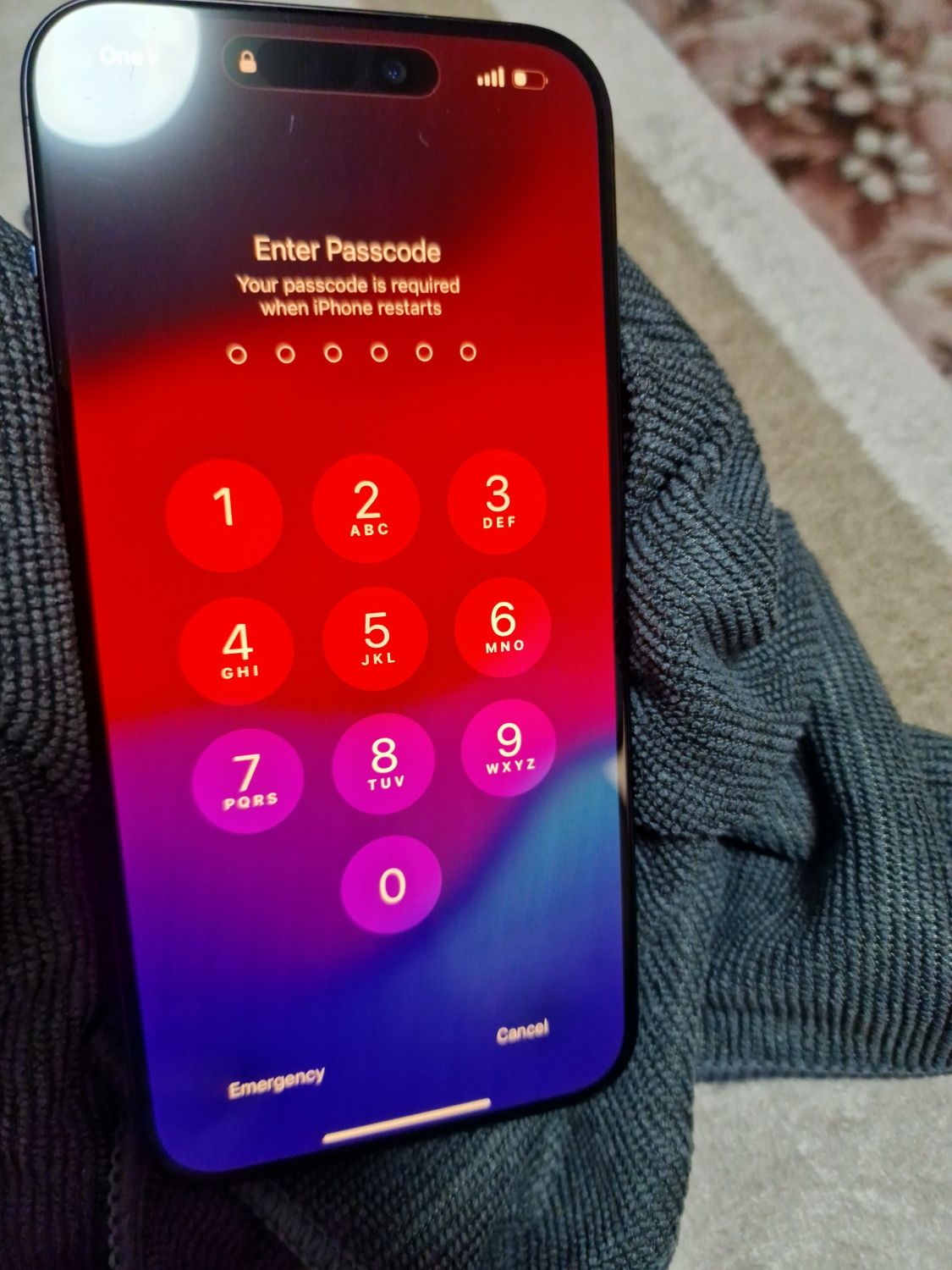 Iphone 15 pro max 256gb icloud