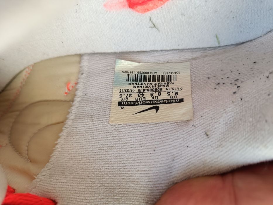 Korkotrampki nike tiempo