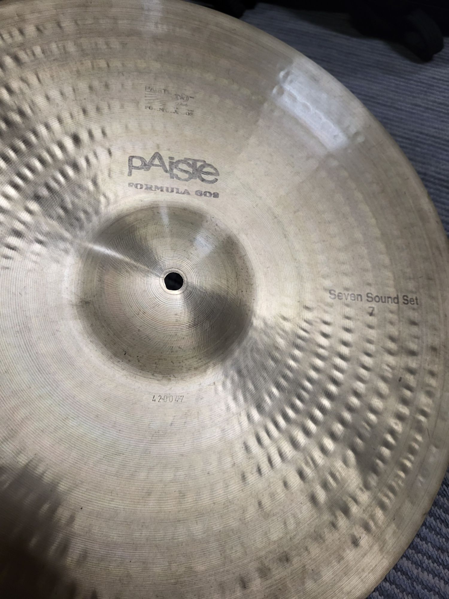 Paiste 602 Ride 20 seven sound set